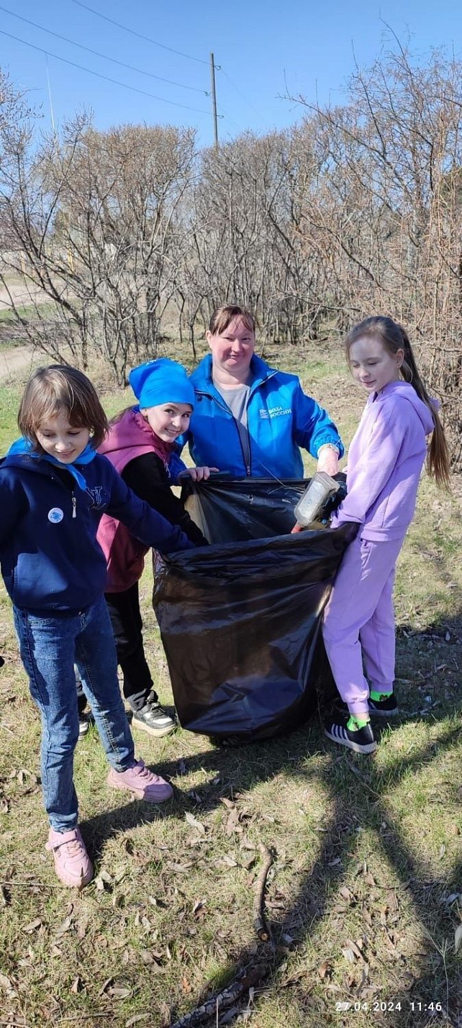 Акция по благоустройству водных объектов 