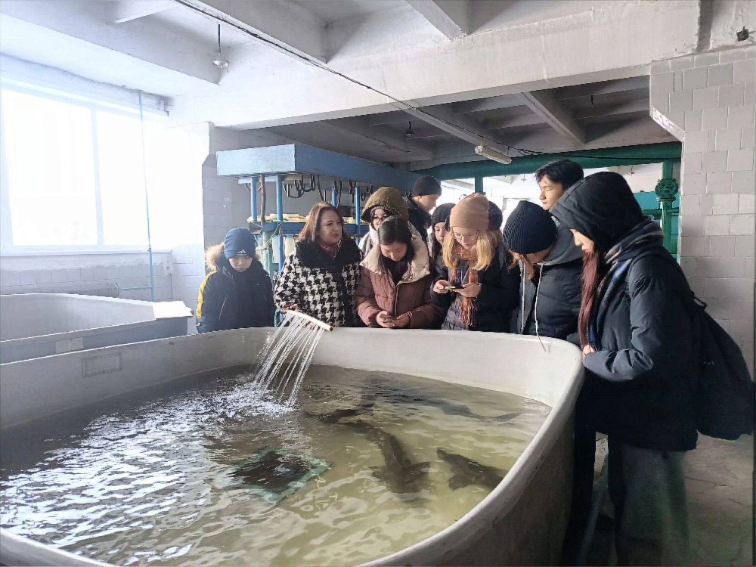 Участники МВС Республики Бурятия посетили Селенгинский экспериментальный рыбоводный завод