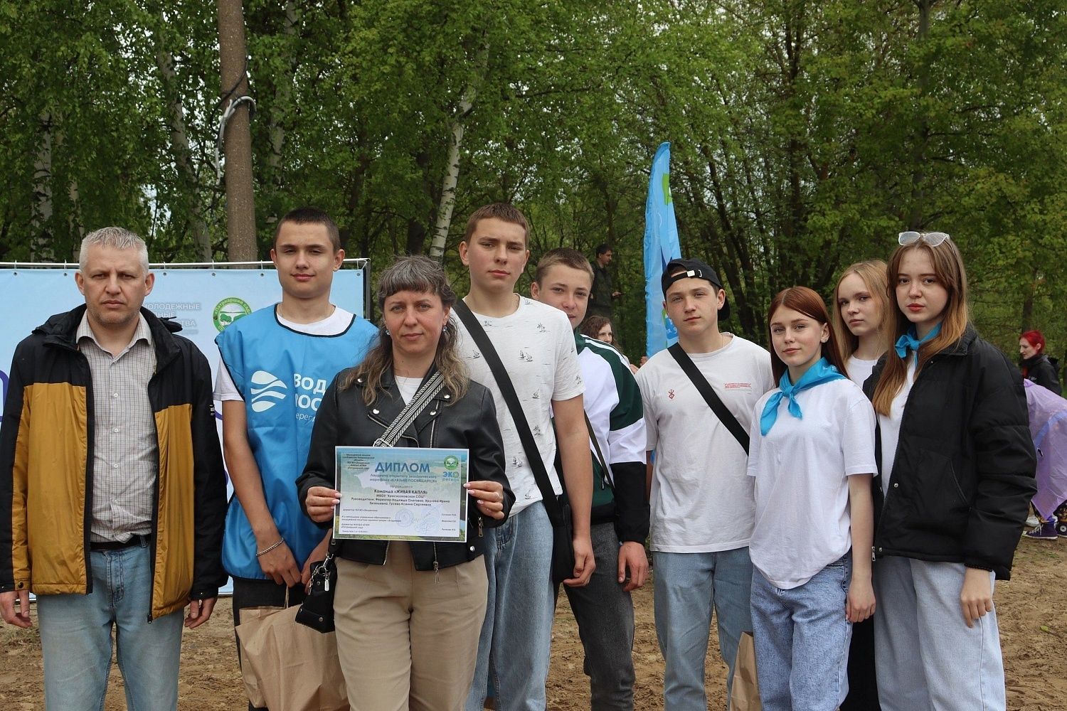 37 команд из разных уголков Владимирской области стали участниками экомарафона "Клязьме посвящается"