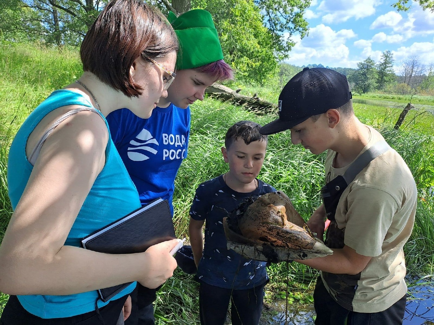 17 июля состоялся исследовательский поход МВС Владимирской области на озеро "Бедины"