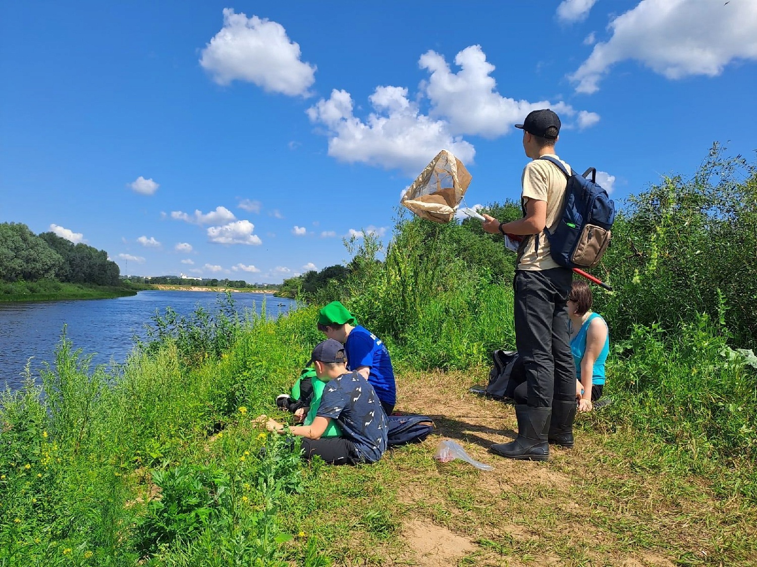 17 июля состоялся исследовательский поход МВС Владимирской области на озеро "Бедины"